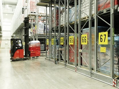 Mobile Pallet Racking