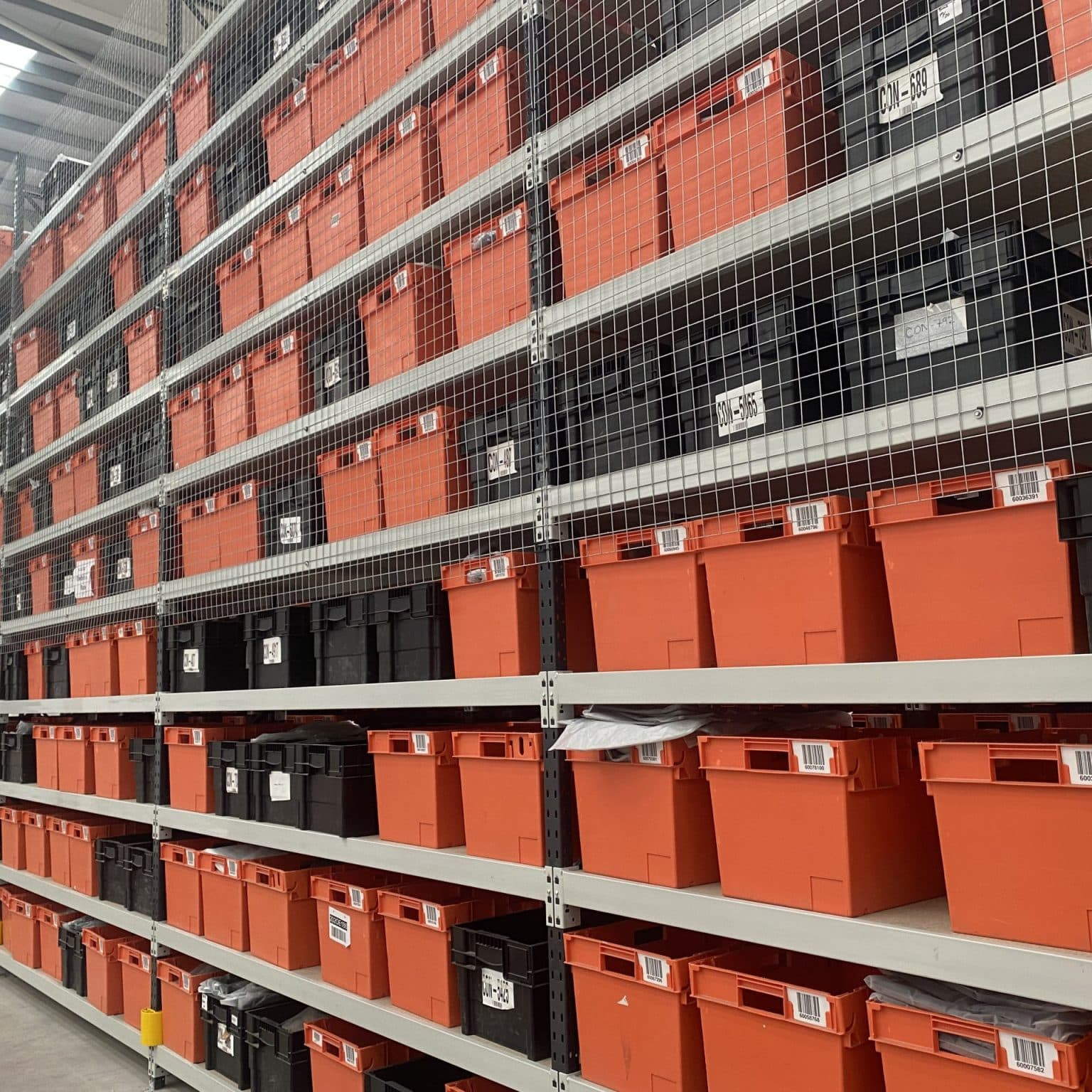 warehouse shelving systems