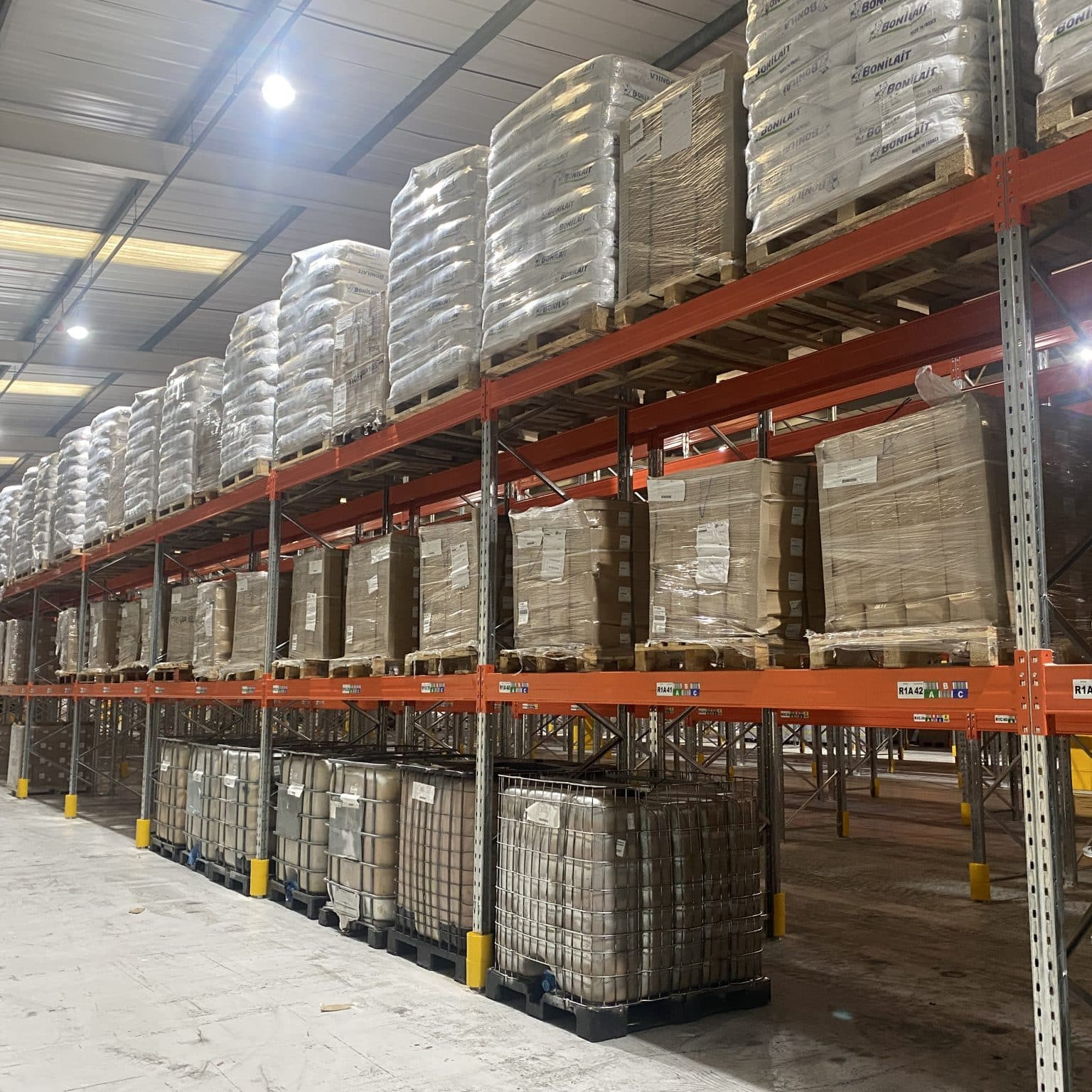 SSO Logistics, high performance pallet racking