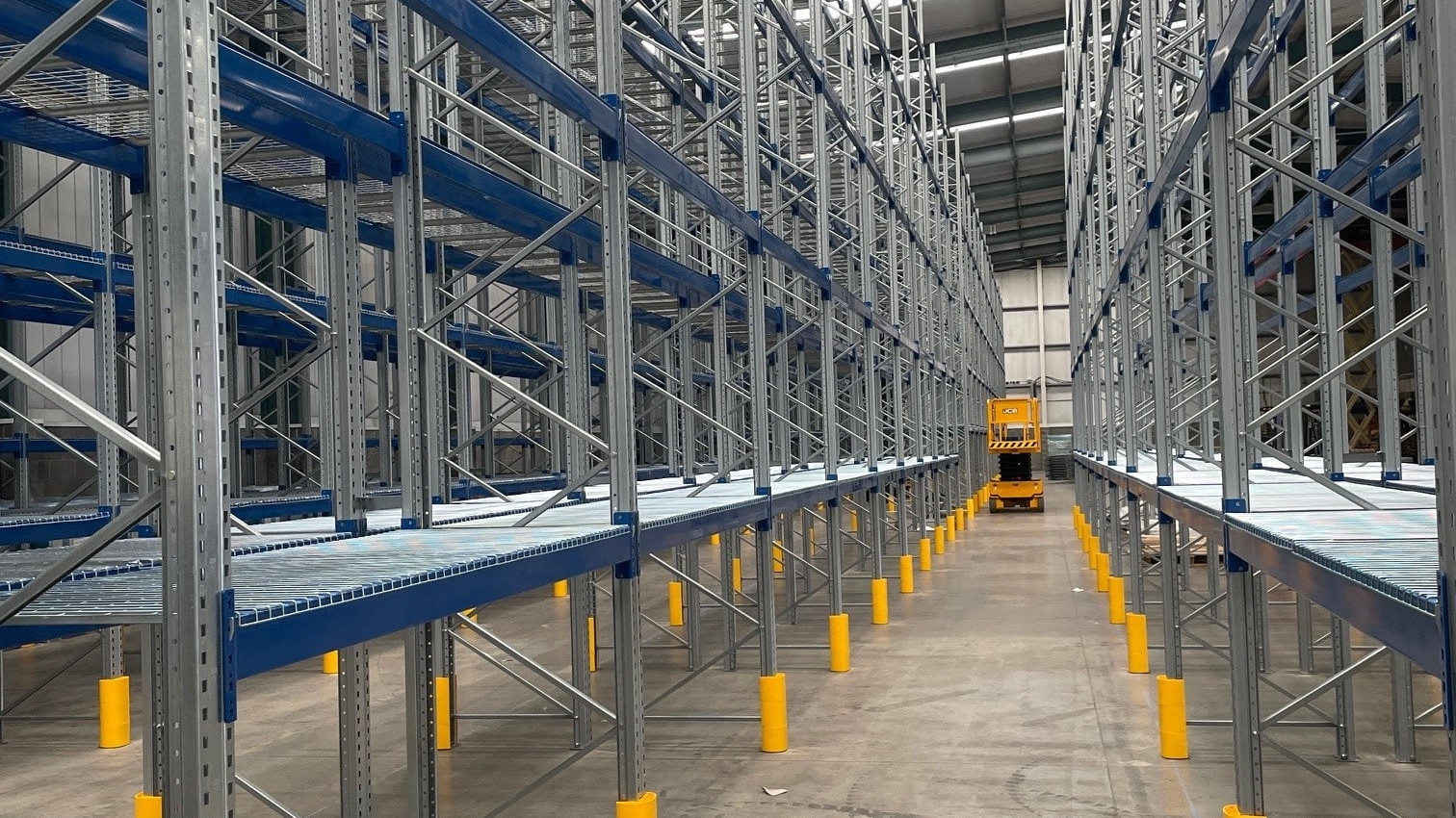 Pallet racking install, Manchester