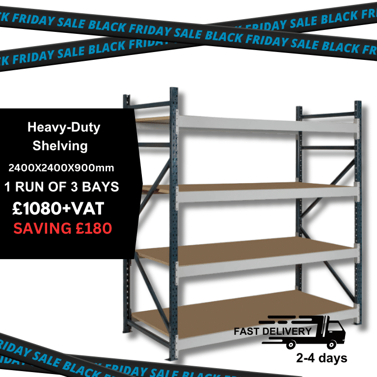 Black friday offer-shelving