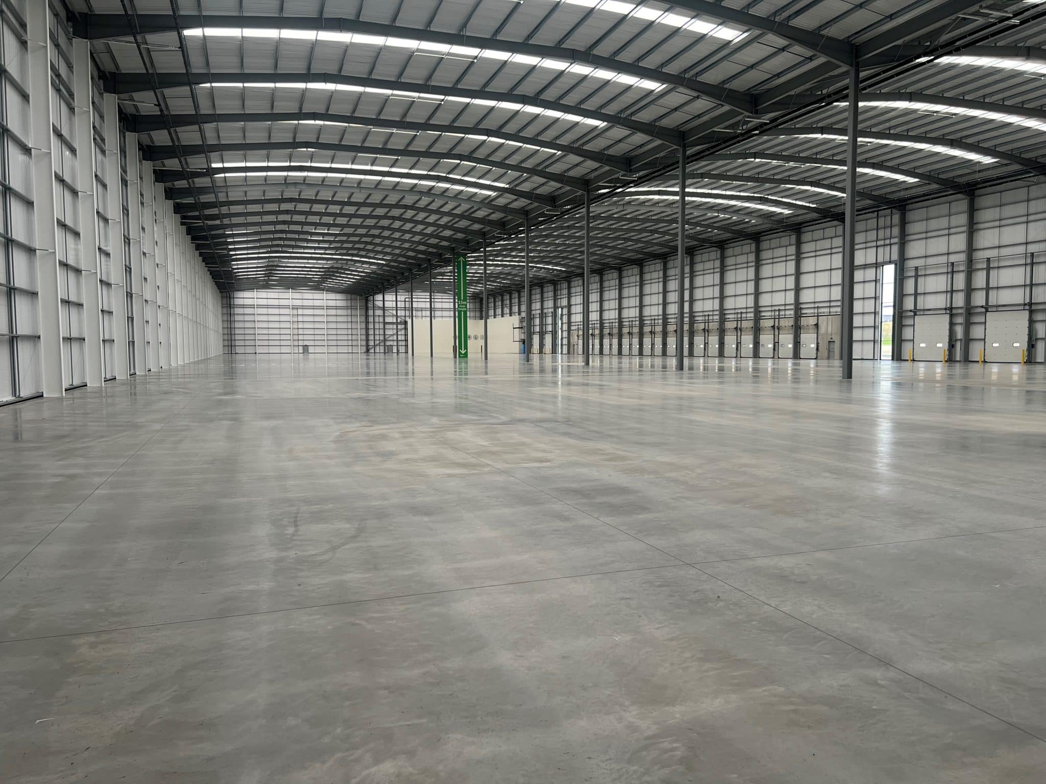 Empty warehouse, warehouse planning