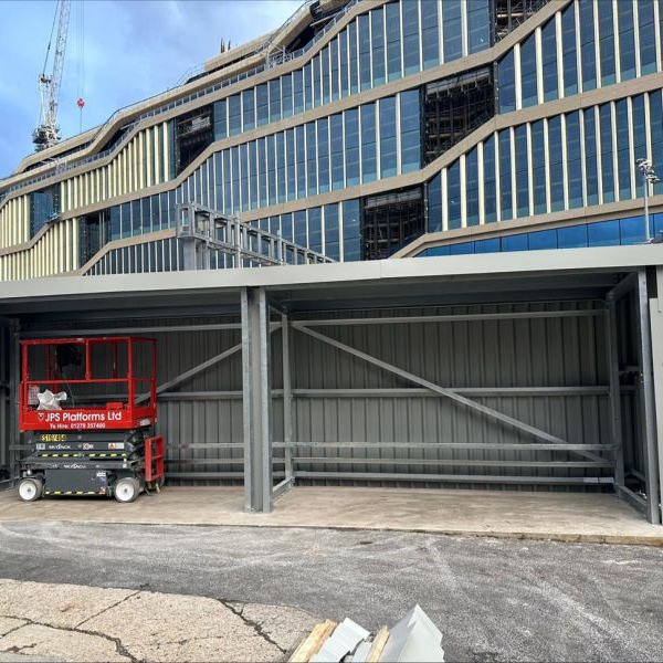 galvanised outdoor storage solution