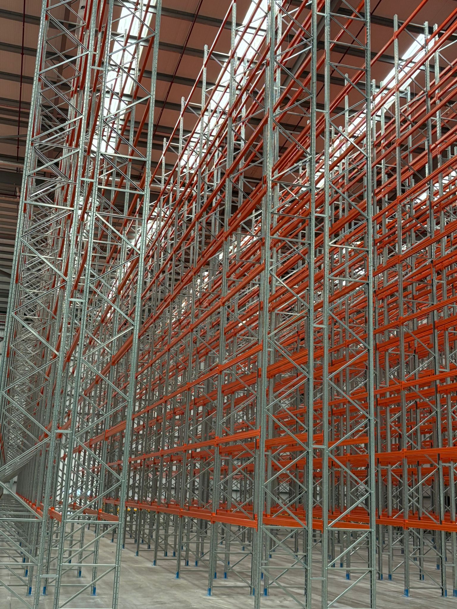 used pallet racking in a doncaster warehouse