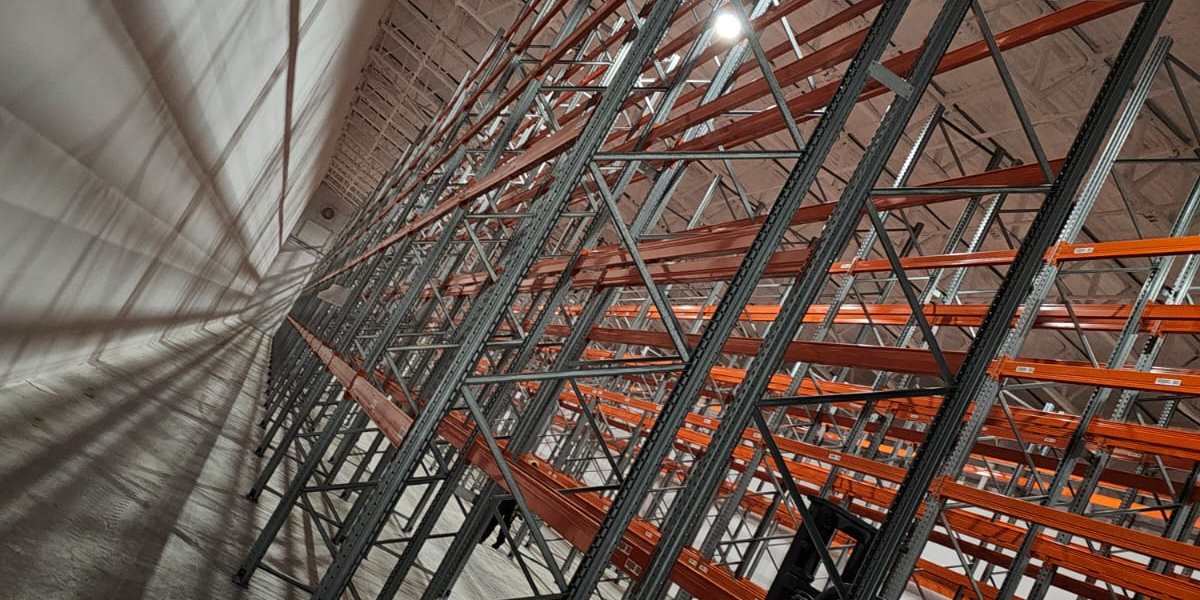 Pallet racking for celcom